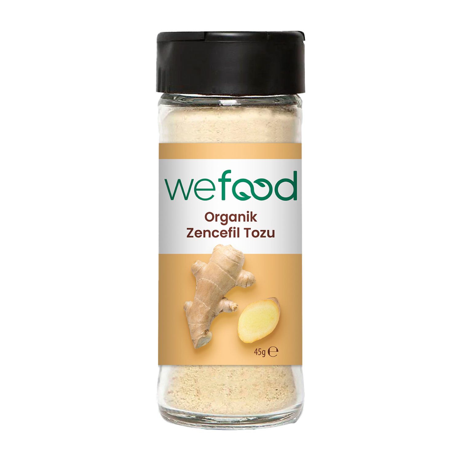 Wefood Organik Zencefil Tozu 45 gr